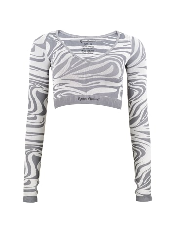 Roberto Geissini Langarm Sport Top Zebra