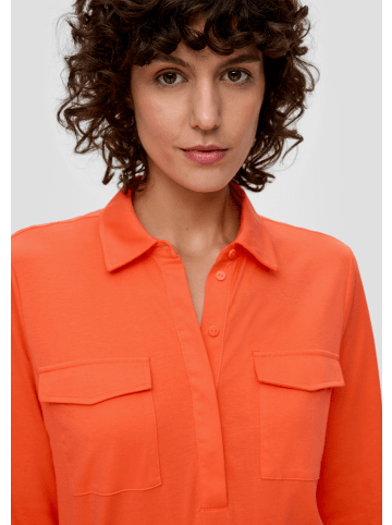 s.Oliver T-Shirt langarm in Orange