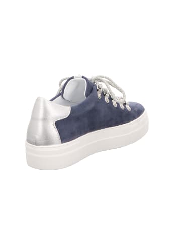 Donna Carolina Schnürschuh in blau