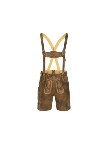 Nübler Kurze Lederhosen in braun