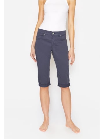 ANGELS  Slim Fit Jeans 5-Pocket-Hose Capri TU in dunkelblau