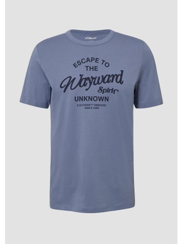 s.Oliver T-Shirt in 53D1_himmelblau