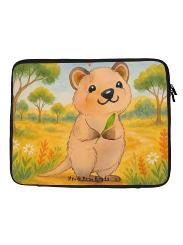 Mr. & Mrs. Panda Laptoptasche Quokka Happy Design ohne Spruch in Weiß
