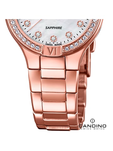 Candino Analog-Armbanduhr Candino Casual roségold klein (ca. 30mm)