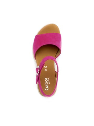 Gabor Comfort Keilsandaletten in Pink