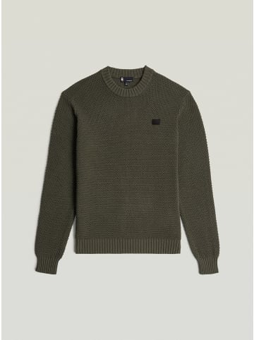 G-Star Raw Honey Comb Structure Knit asfalt