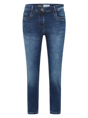 Cecil Slim Leg Jeans in Blau