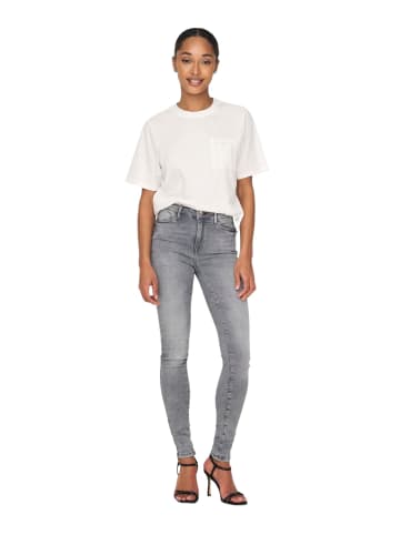 ONLY Jeans ONLPOWER MID PUSH UP SK AZG937 skinny in Grau