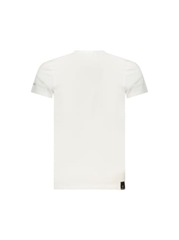 ACCADEMIA MILITARE Weiß Herren T-Shirt aus Baumwolle