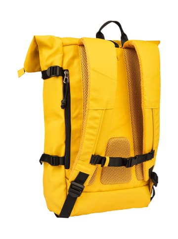 Camel Active Rolltop-Rucksack aus Nylon in Gelb