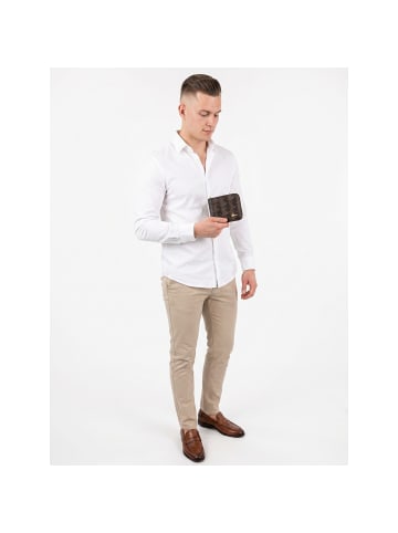 Lacoste The Blend Season Geldbörse 11.5 cm mono slate black shitake