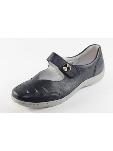 WALDLÄUFER Komfort Slipper ’für Damen in blau’ in blau