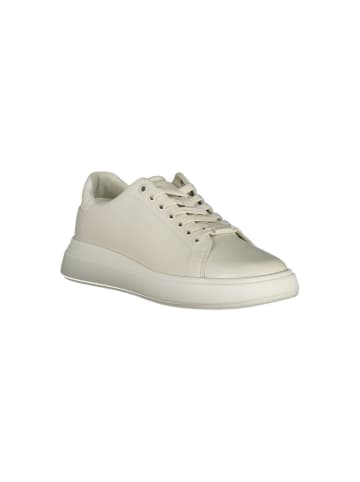 Calvin Klein Beige Leder-Sneaker