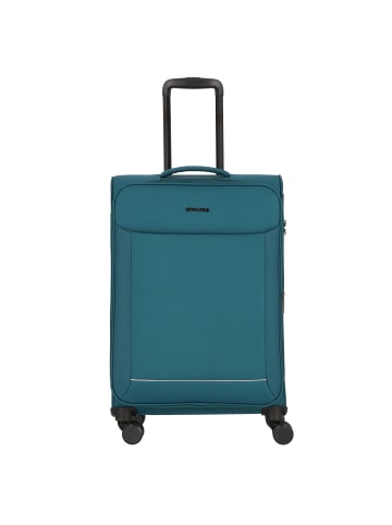 Stratic Fresh 4 Rollen Trolley M 65 cm mit Dehnfalte in petrol