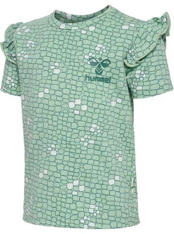 Hummel T-Shirt Hmlzanzi Mädchen in SILT GREEN