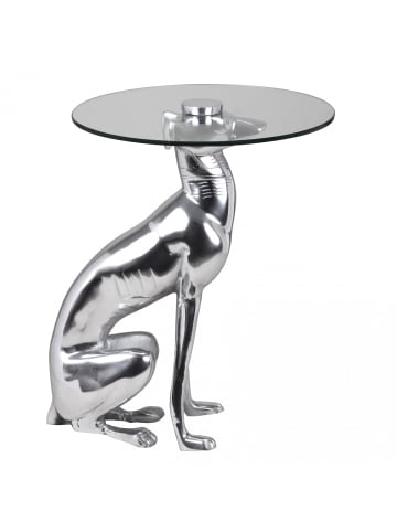 FineBuy Beistelltisch "FB40397" in Silber /