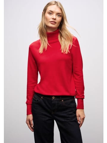 Street One Pullover in Racing Red