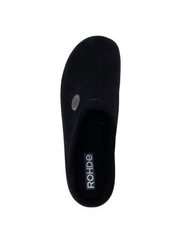ROHDE Hausschuh Asiago in Schwarz