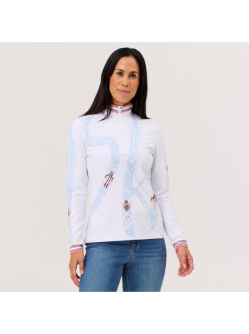 Krimson Klover Baselayer Ariel Ski Top in snow