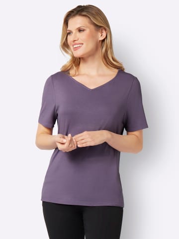 Sieh an! Kurzarmshirt in feige