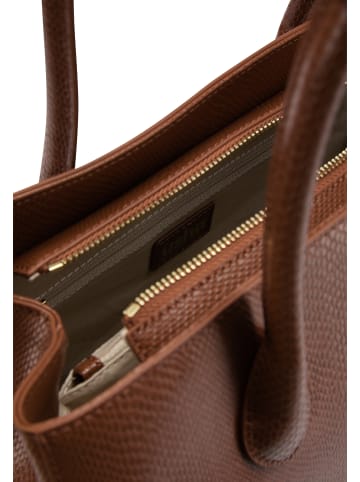 usha BLACK LABEL Henkeltasche in Cognac