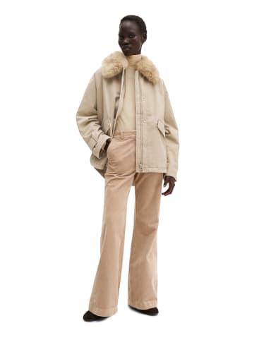 Marc O'Polo Twill-Outdoorjacke relaxed in Earthy Taupe