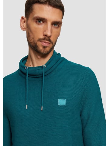 s.Oliver Strickpullover langarm in Petrol