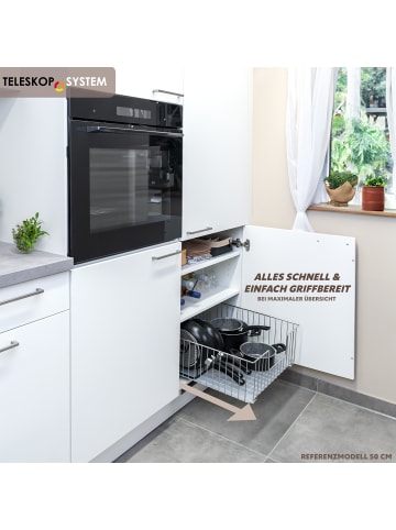 bremermann Schrank-Korbauszug ca. 50 x 23 x 50,5 cm (B/H/T)