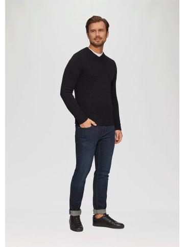 s.Oliver Strickpullover langarm in Schwarz