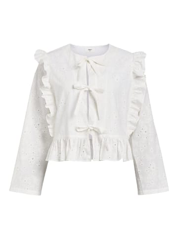 Object Bluse in Cloud Dancer