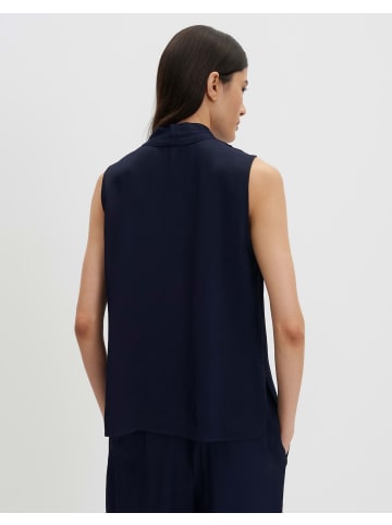 someday. Ärmellose Bluse mit V-Ausschnitt und Knopfleiste in True Navy