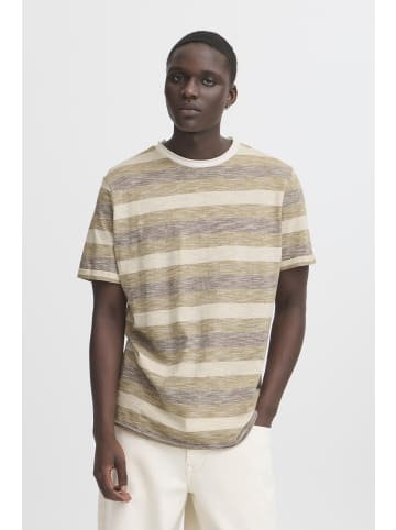 BLEND Rundhalsshirt BHJELANI in Natur