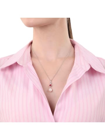 Amor Halskette Silber 925, rhodiniert in Silber