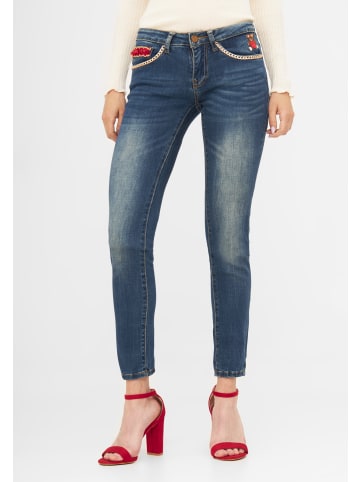TOOCHE Jeans "Jeans Teddy" in blau