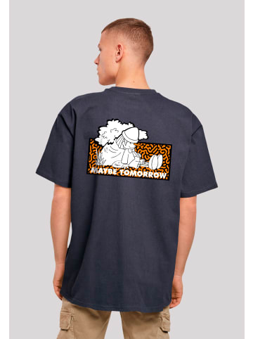 F4NT4STIC Oversize T-Shirt Pinocchio Maybe Tomorrow in marineblau