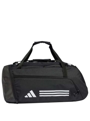 adidas Tiro Duffle 52  - Sporttasche 57 cm M (darkblue/white) in schwarz weiß
