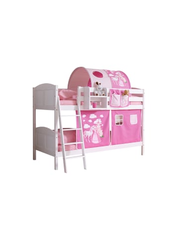 TICAA Etagenbett Erni Country in Horse (Pink)