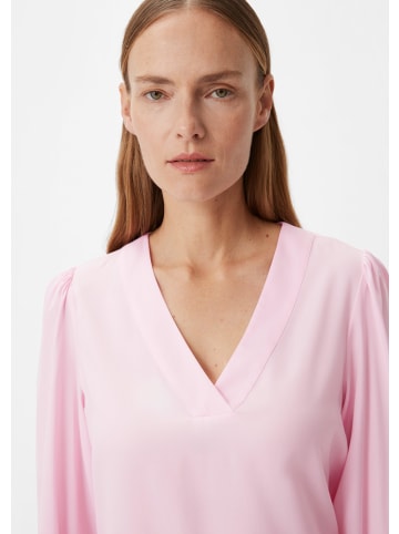 comma Bluse langarm in Pink