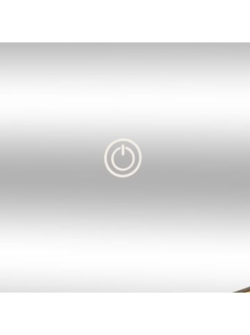 5five Simply Smart Badspiegel mit LED-Beleuchtung, Bambus in Braun, (B) 3 x (H) 57 x (L) 57 cm