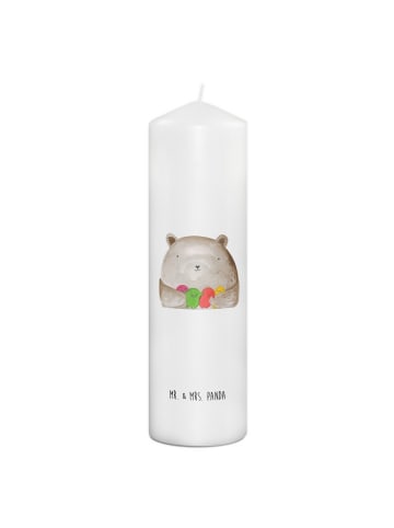 Mr. & Mrs. Panda Kerze Bär Gefühl ohne Spruch in Weiß