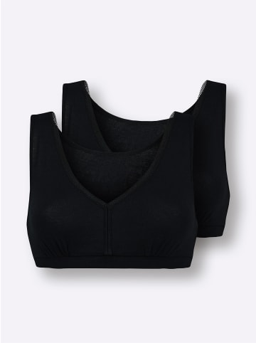 WITT WEIDEN Bustier in schwarz