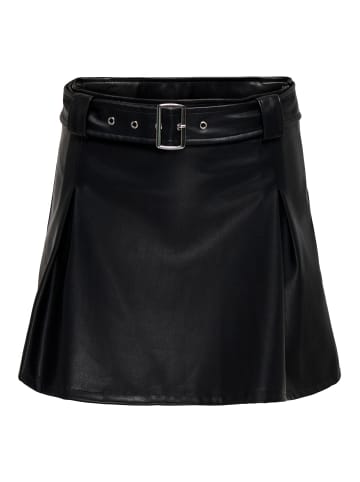 ONLY Lederrock in Black