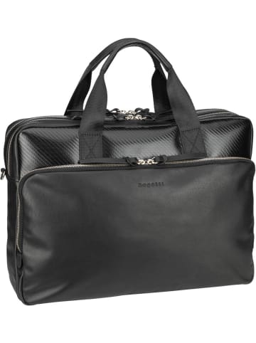 Bugatti Aktentasche Comet Briefcase L in Schwarz