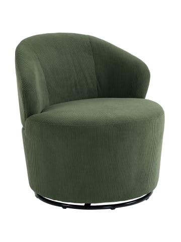 HOMCOM Sessel-74,5L x 73,5B x 77H cm-Grün