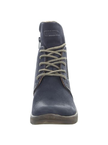 Josef Seibel Schnür-Stiefeletten für Damen in dunkel-blau