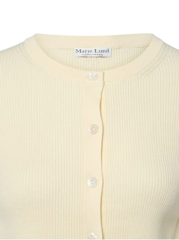 Marie Lund Strickjacke in beige - 0005