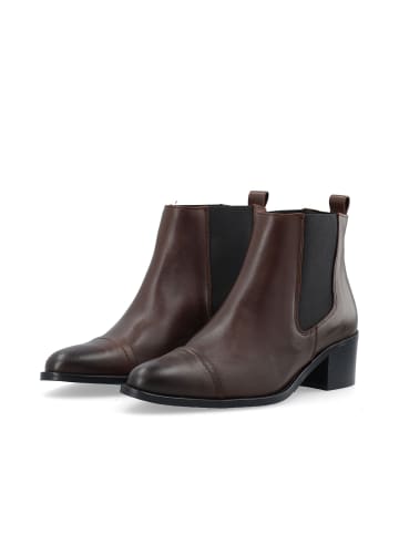 Bianco Chelsea Boots in DarkBrown