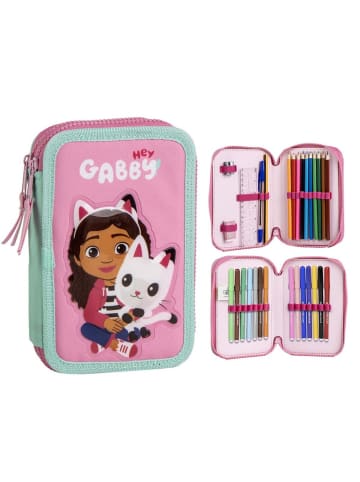 Gabby's Dollhouse Gabby´s Dollhouse Federmappe gefüllt Schuletui & Stiftebox mit Zubehör