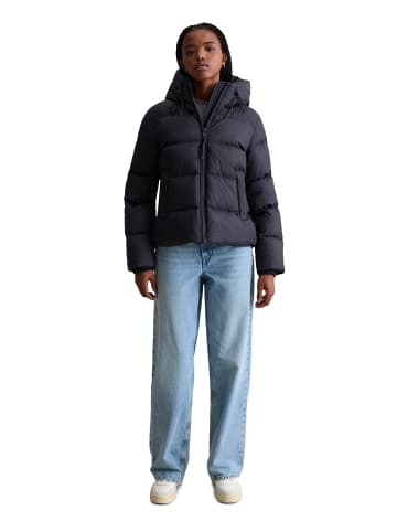 Marc O'Polo DENIM Pufferjacke mit Kapuze regular in Blue Depths