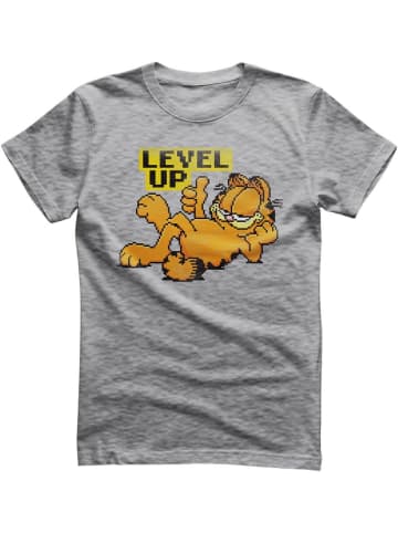Garfield T-Shirt "Garfield Level Up T-Shirt" in Grau